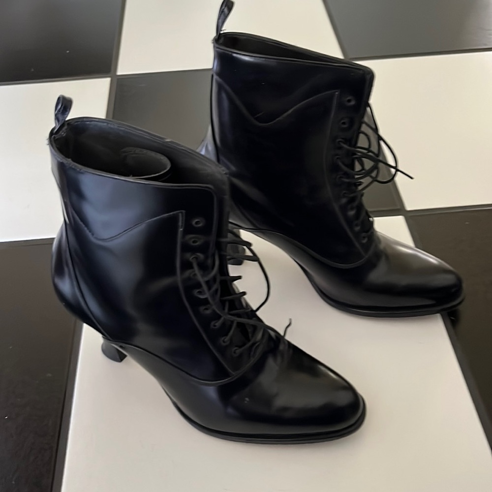 Black Fleece by Thom Browne lace up boots